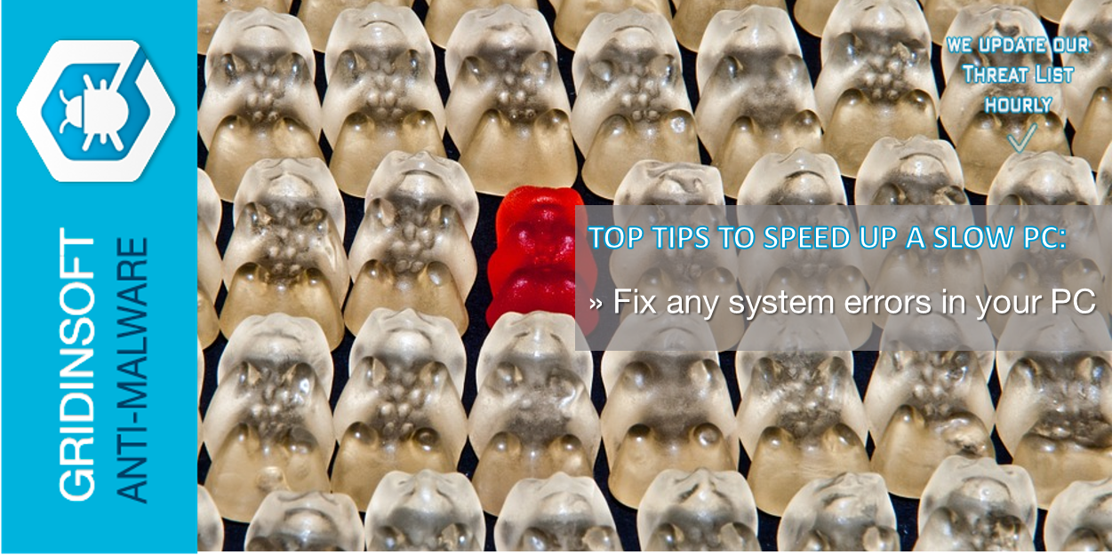 Fix any system errors in your PC
