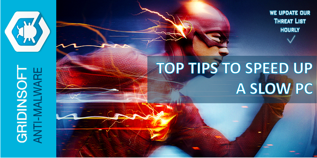 Top 4 tips to speed up a slow PC