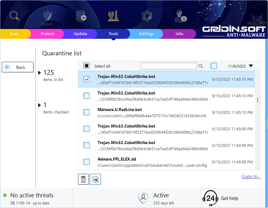 How To Restore Quarantined Files? 4 Quarantine List
