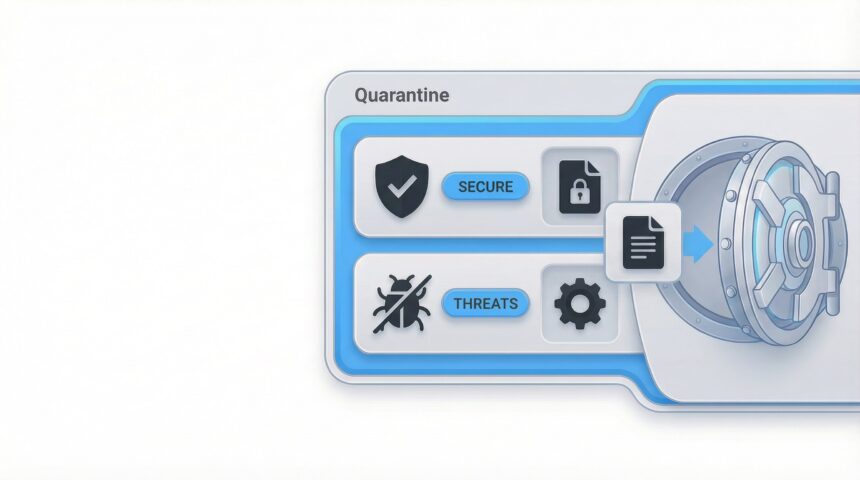 Restore files from quarantine list