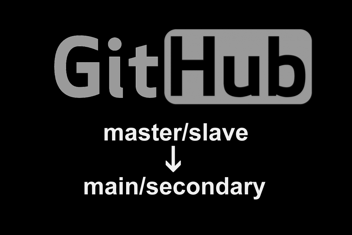 GitHub will replace the term "master"