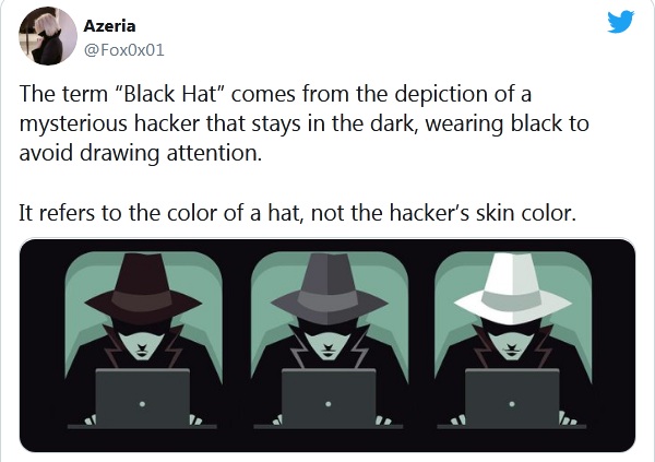 black hat - not neutral enough