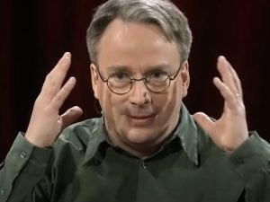 Linus Torvalds approved the exclusion 