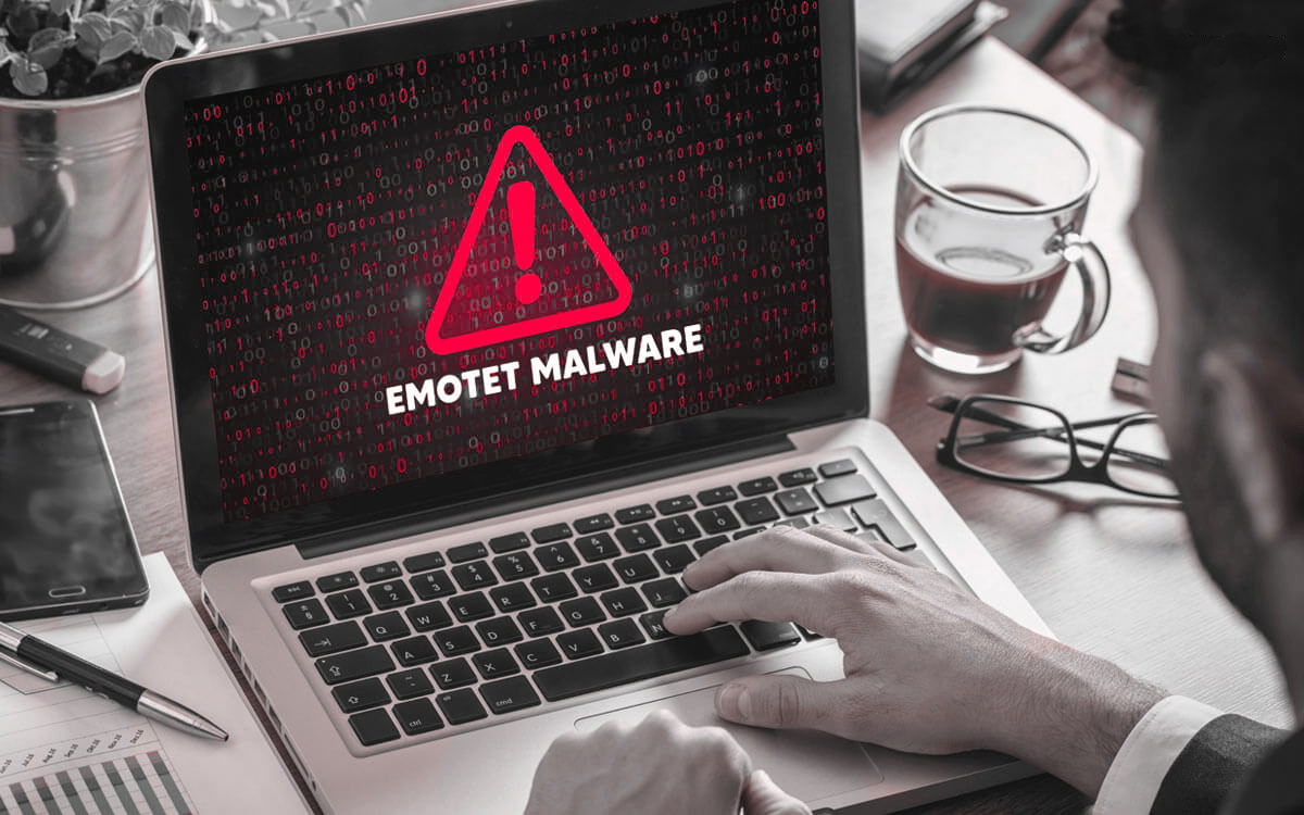 Emotet malware bug