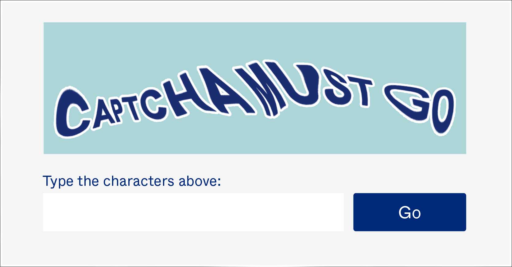 CAPTCHA WINDOW