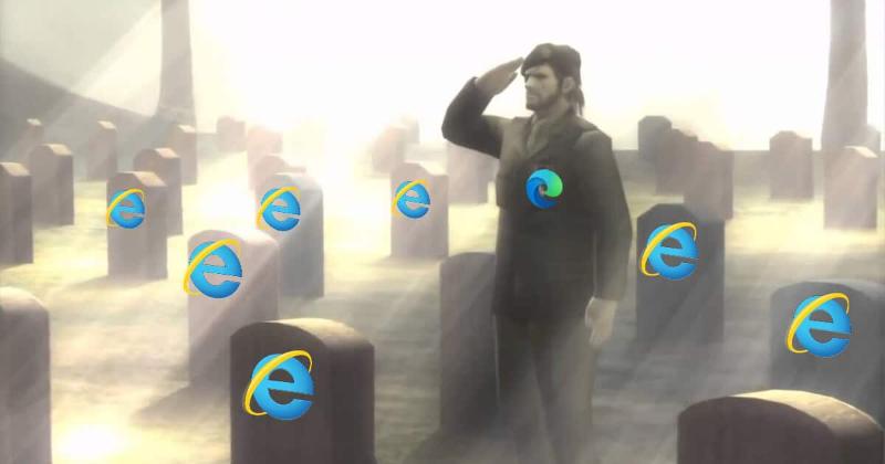Internet Explorer shutdown. The Epithaf
