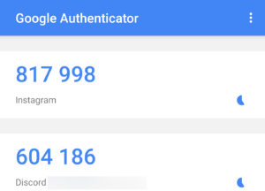 Google Authenticator 2FA