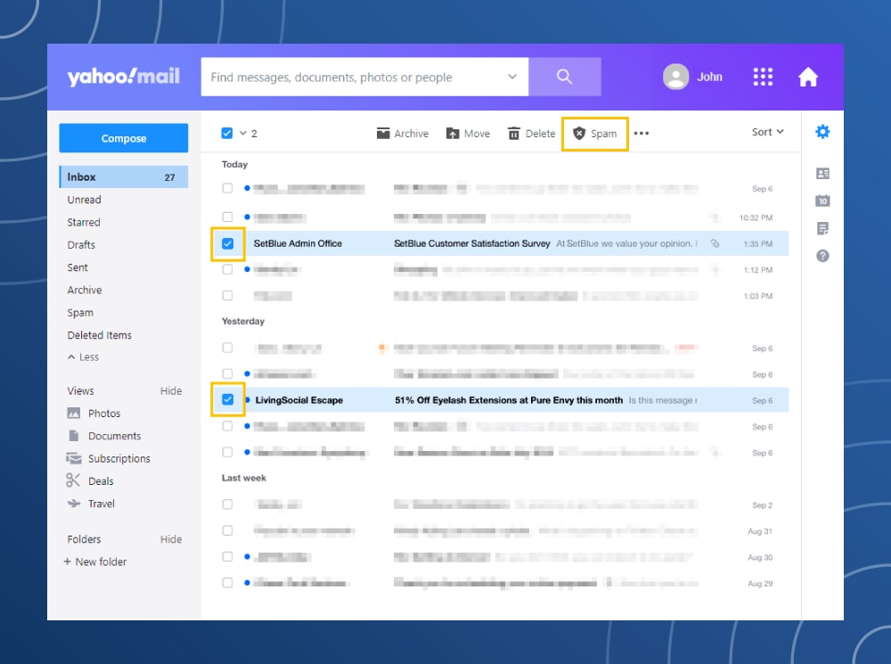How To Get Rid Of Spam Emails In Gmail Yahoo Outlook