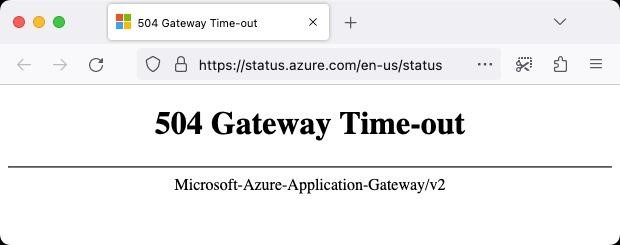 Mass outage of Microsoft services