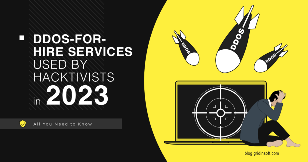 DDoS-For-Hire Services Used by Hacktivists in 2023