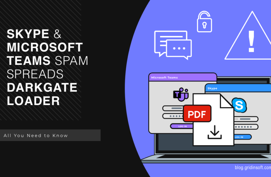 DarkGate Loader Spreads Via Spam in Microsoft Teams and Skype