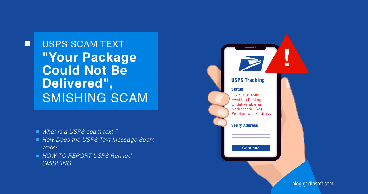 USPS Scam: Your Package Could Not Be Delivered