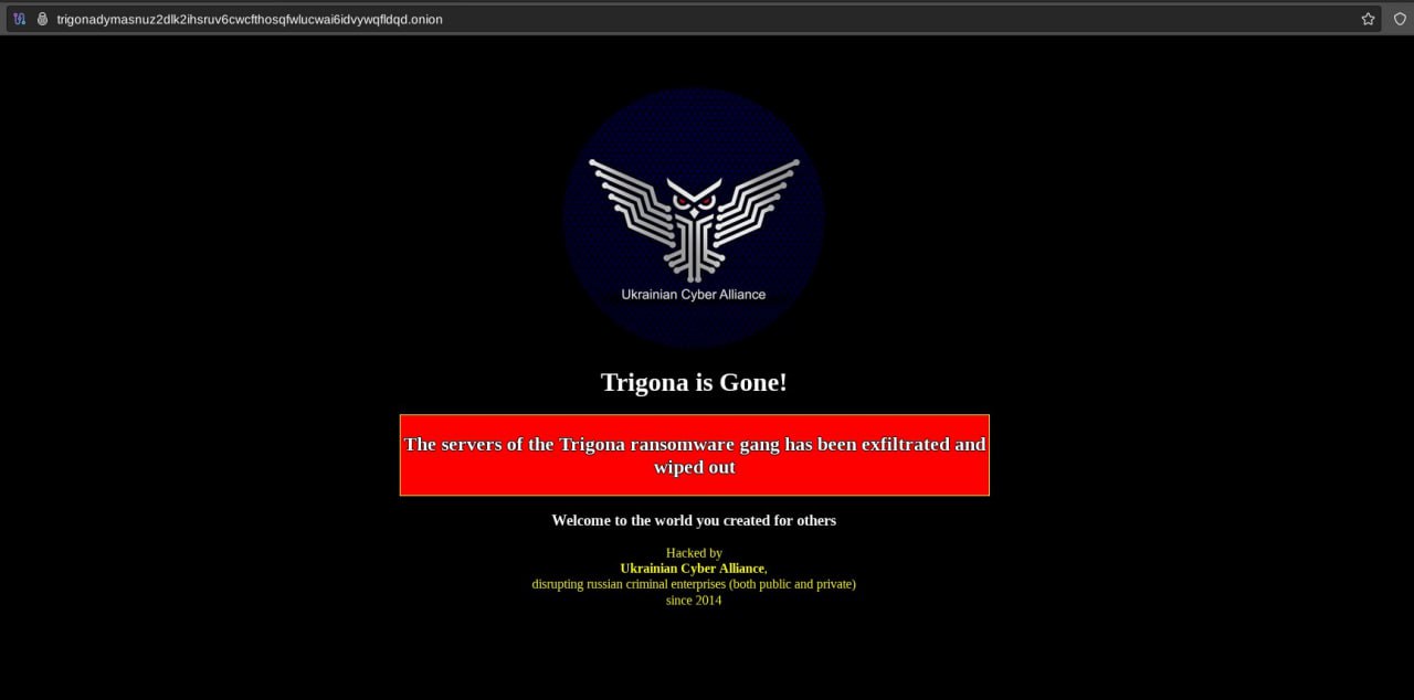 Trigona Darknet site