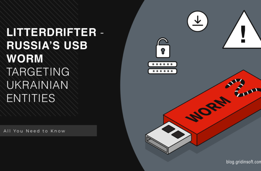 LitterDrifter Worm Spreads on USB Drives