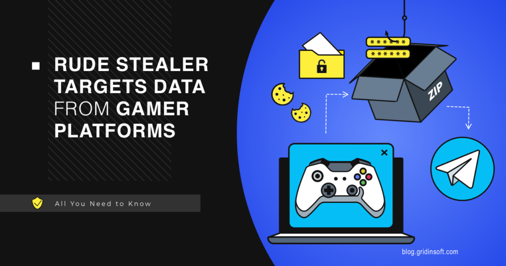 Rude Stealer Targets Data from Gamer Platforms
