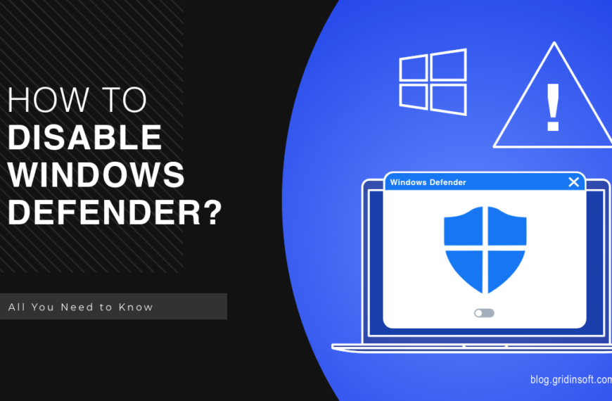 Disable Windows Defender - Windows 10/11 Guide
