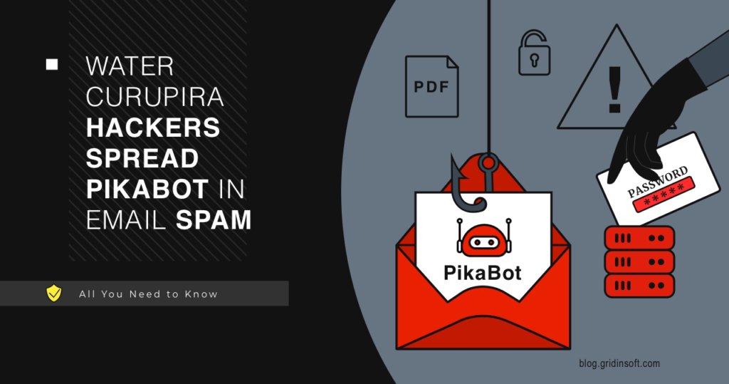 Water Curupira Hackers Spread PikaBot in Email Spam