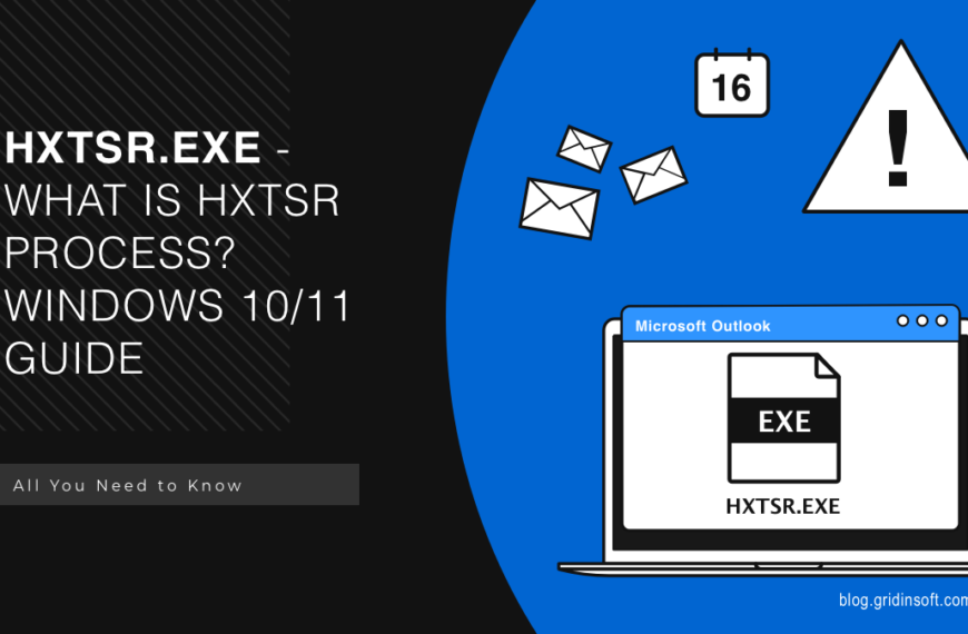 What is HxTsr.exe? Is HxTsr Virus?