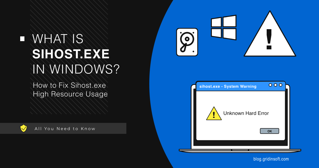 Sihost.exe – What is It? Troubleshooting in Windows 10/11