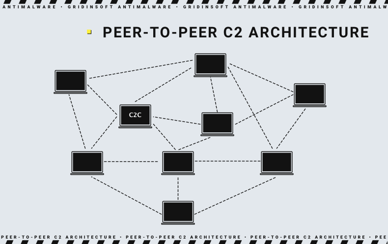 P2P architecture C2 Bitfiat