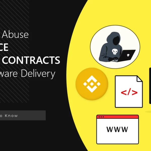 Binance Smart Contracts Abused in Malware Delivery