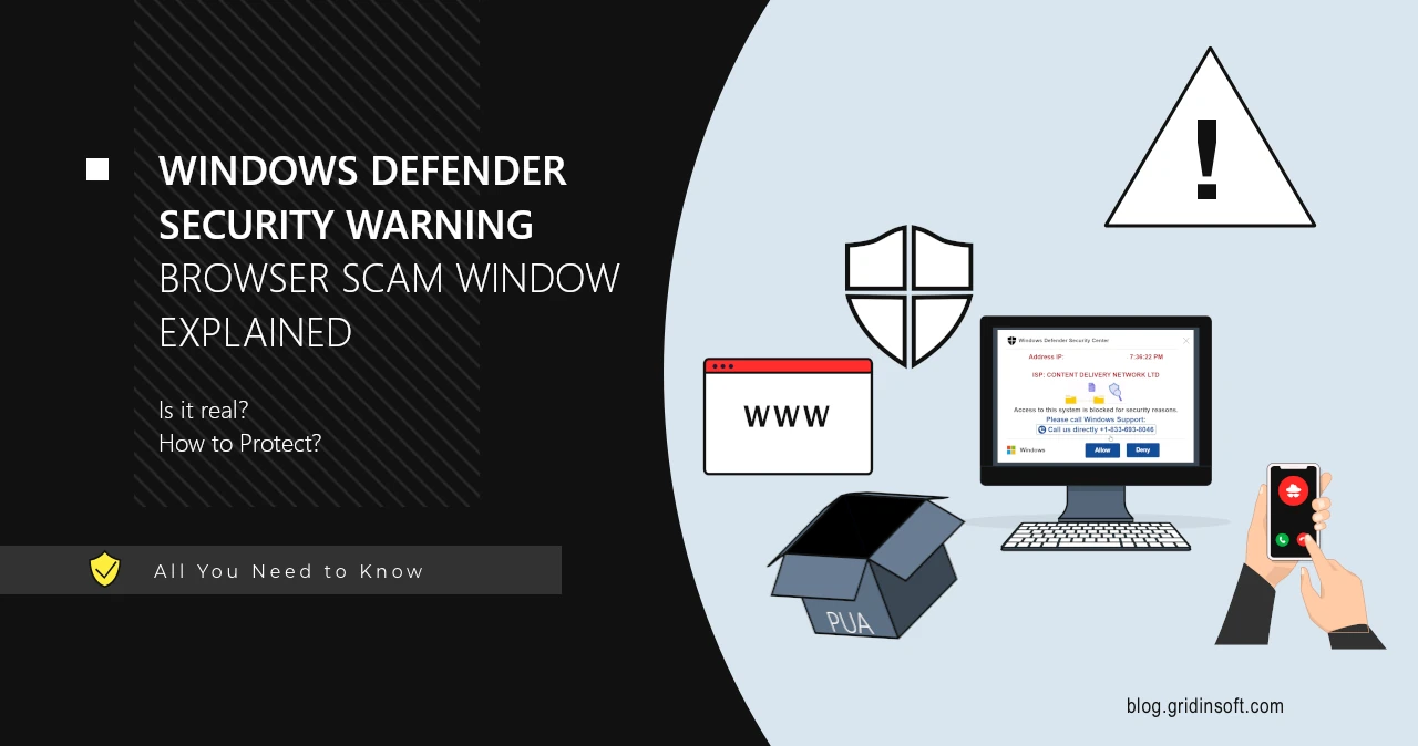 Is Windows Defender Security Warning Real? Scam Explained