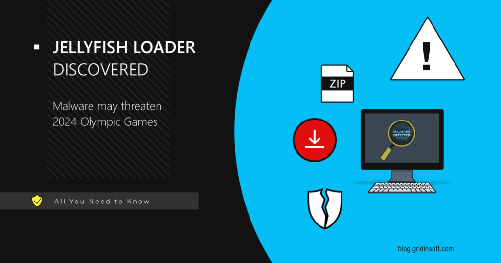 Jellyfish Loader Malware Discovered, Threatens 2024 Olympics