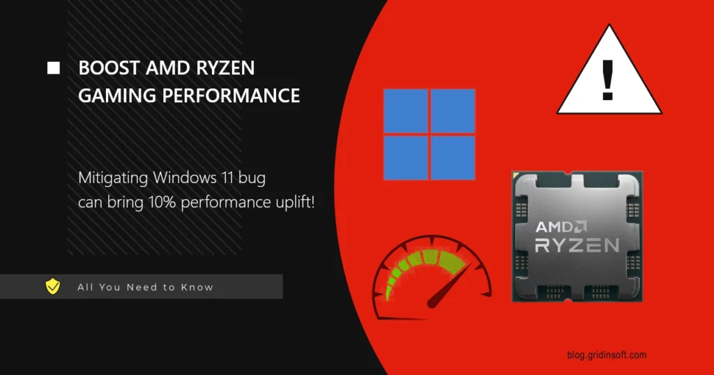 AMD Ryzen CPUs Slowed Down by Windows 11 Bug