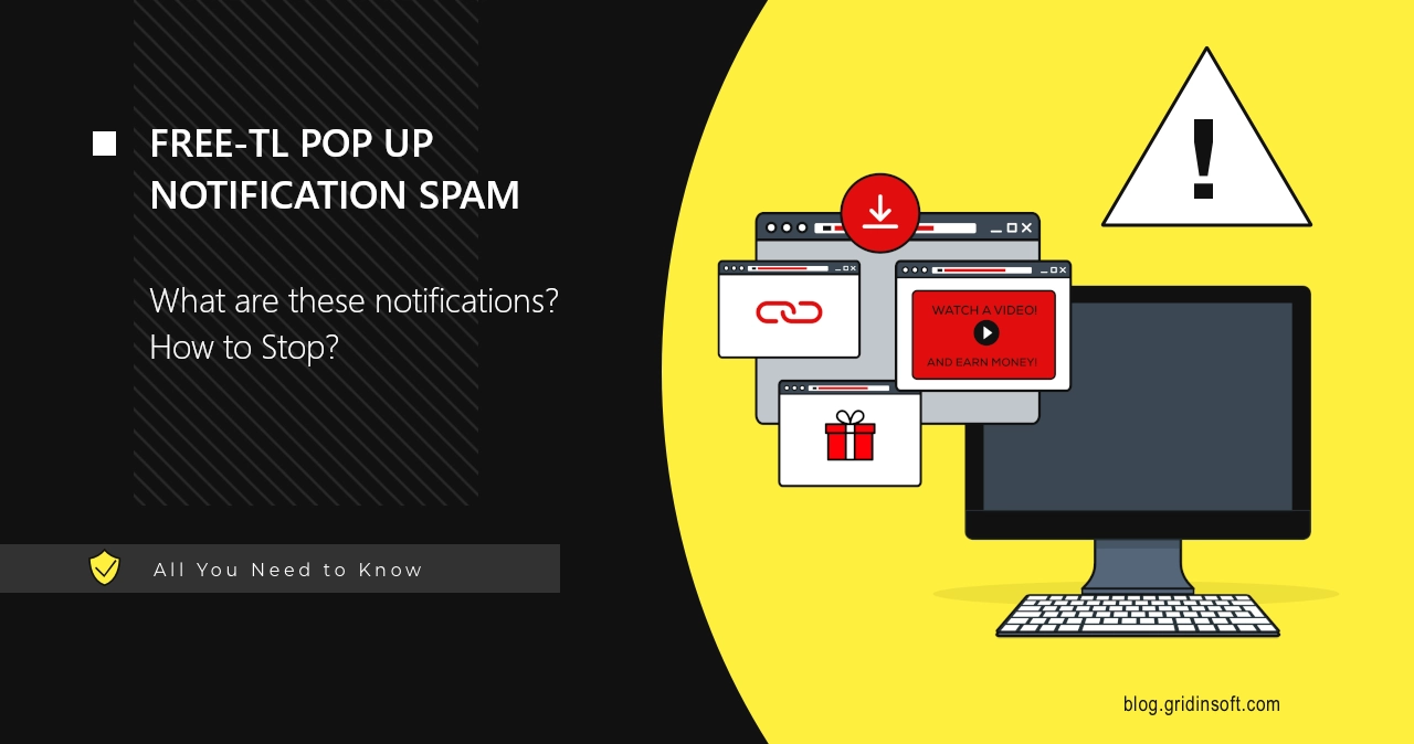 Free-tl Pop-Up Notification Virus - How to Remove?