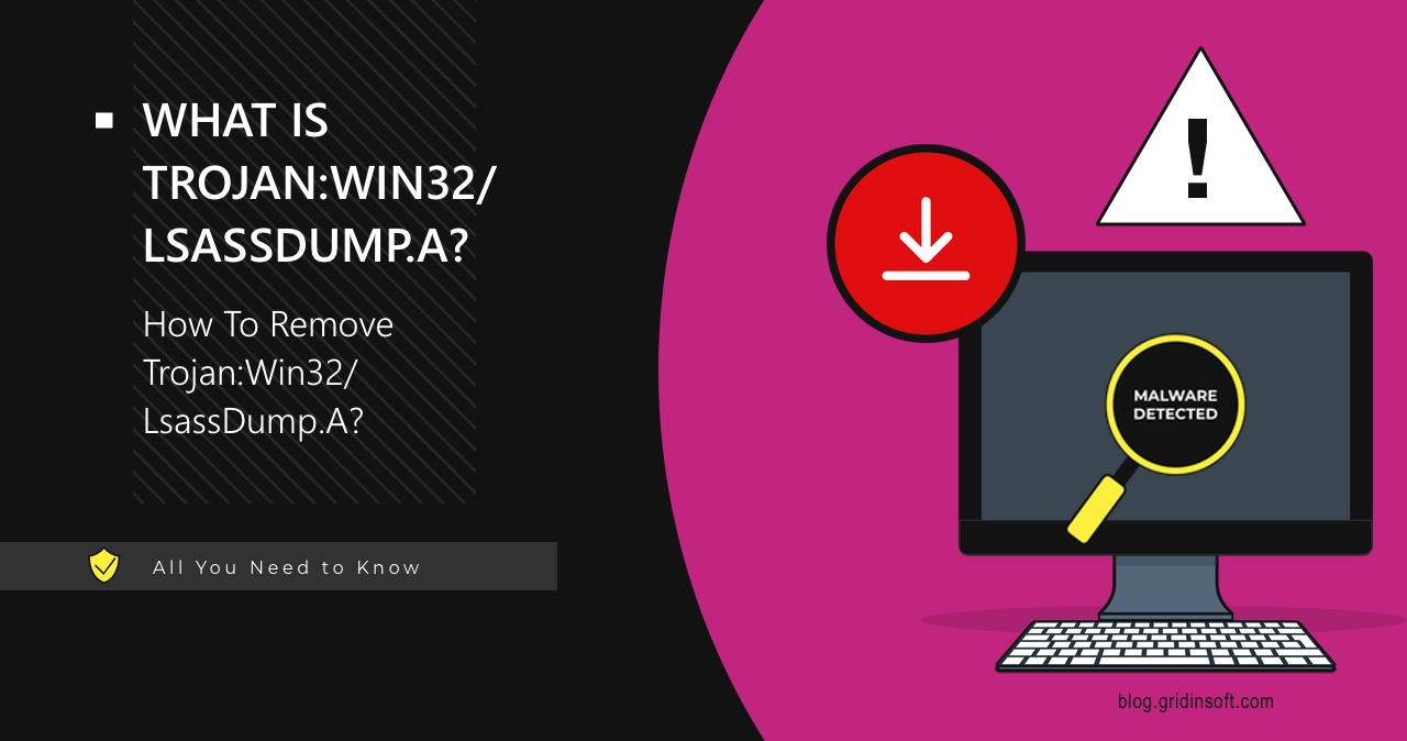 What is Detailed analysis of Trojan:Win32/LsassDump.A?
