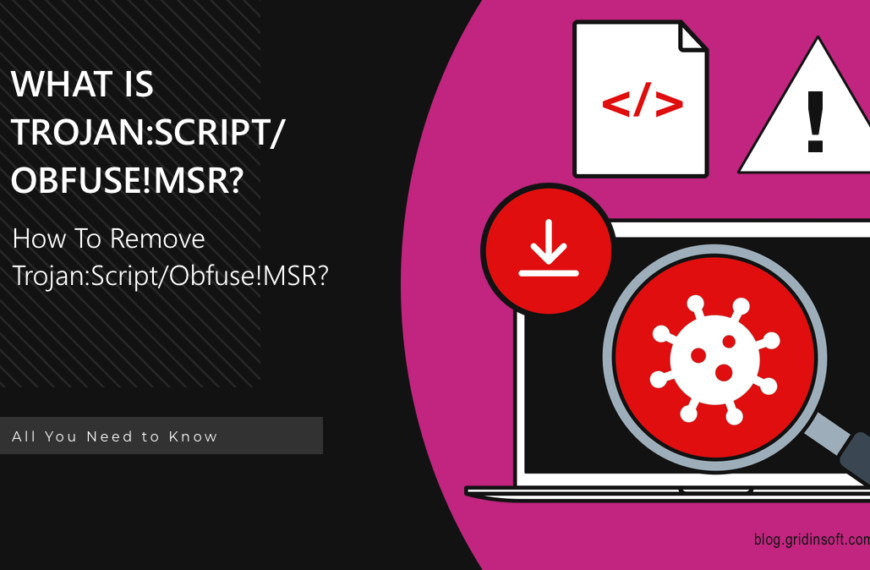 What is Trojan:Script/Obfuse!MSR?