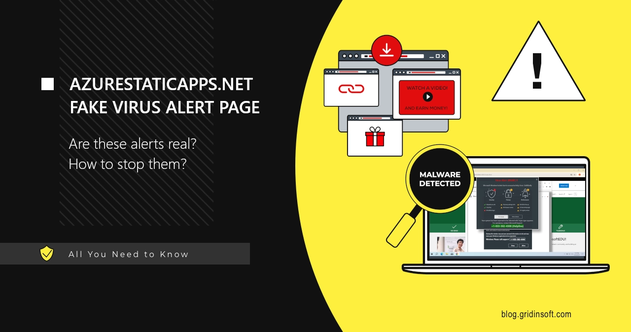 Azurestaticapps.net Scam Virus Alert - Fix Guide