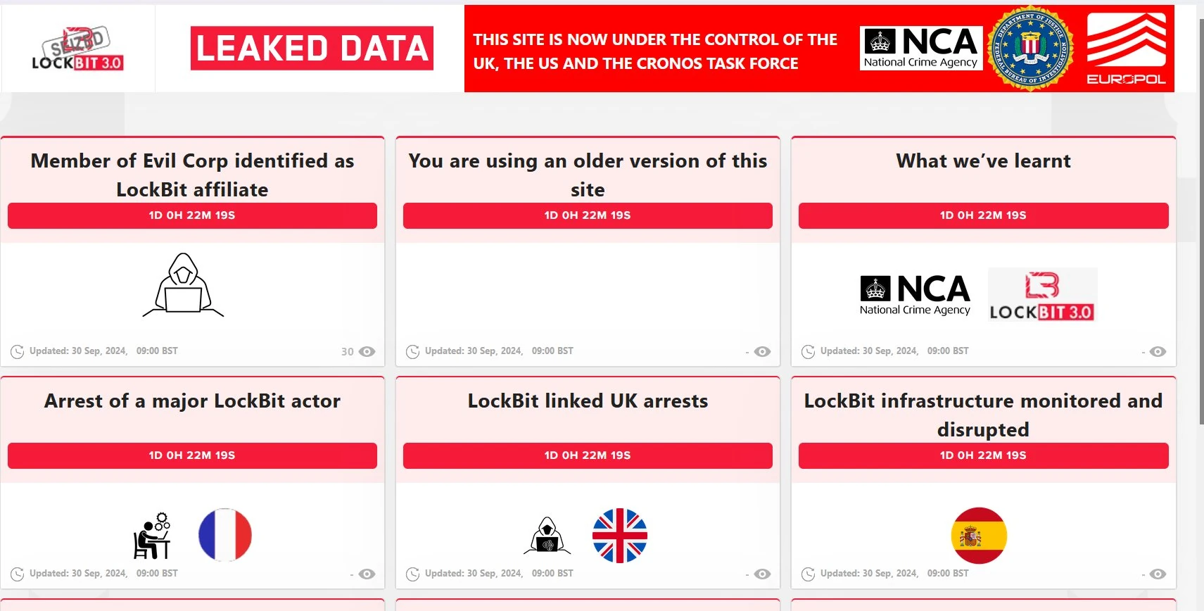 NCA Darknet site