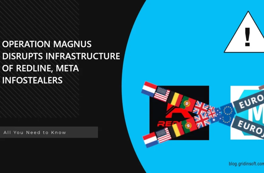 Law Enforcements Disrupt Redline, META infostealers in Operation Magnus