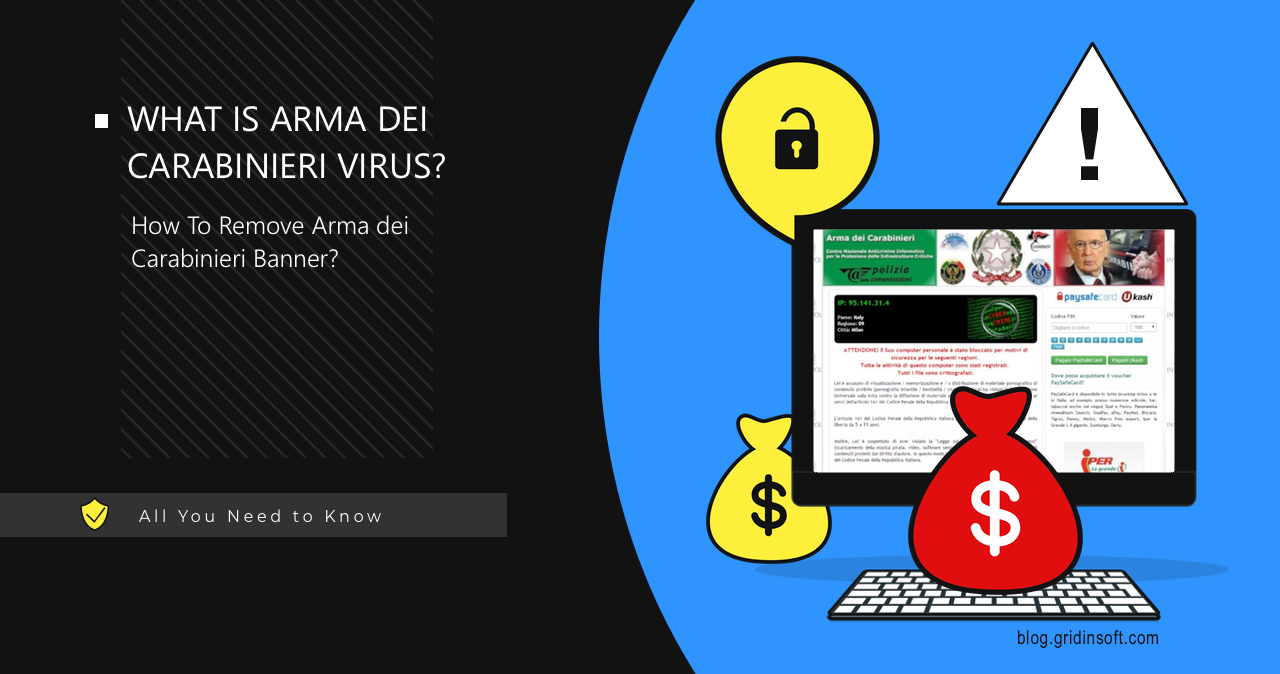 What is Arma dei Carabinieri virus?