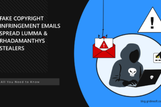 Threat actors use copyright infringement phishing lure to deploy infostealers