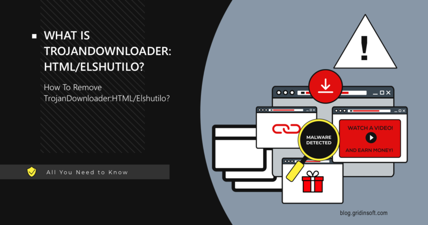 What is TrojanDownloader:HTML/Elshutilo?