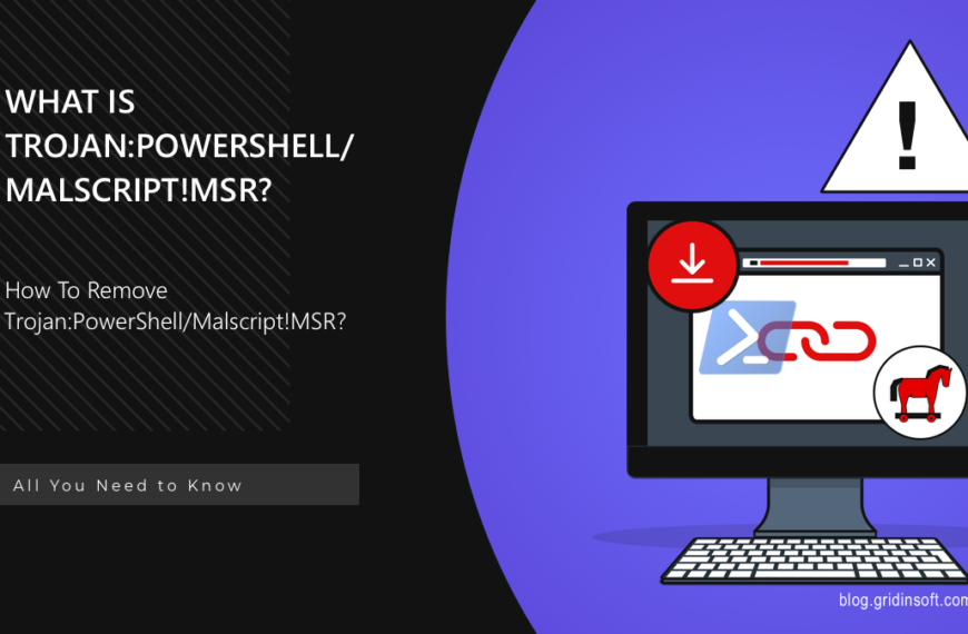 What is Trojan:PowerShell/Malscript!MSR? Removal Guide