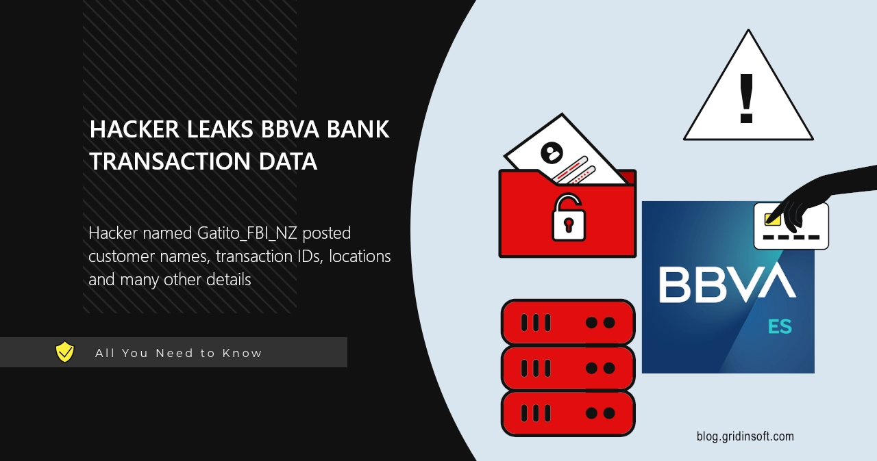 BBVA Bank Hacked, Data Posted on the Darknet Forum