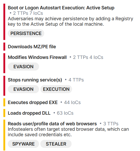 Malicious installer analysis