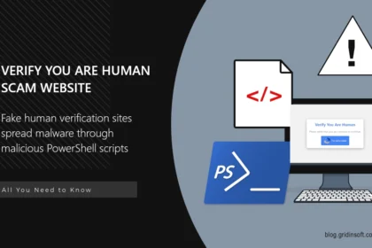 "Verify you are human" scam website explained