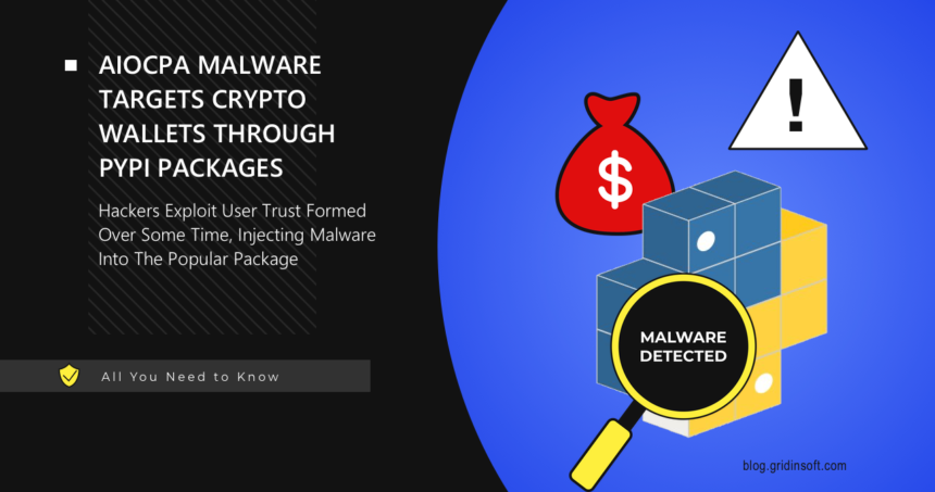 Aiocpa PyPI Package Targets Crypto Wallets