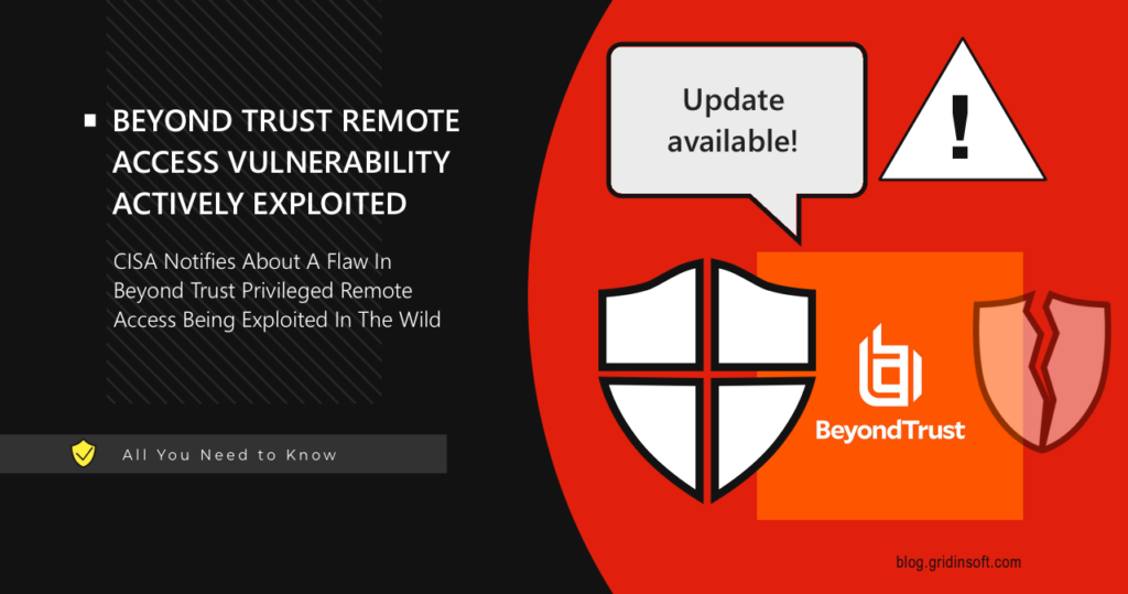 BeyondTrust Remote Access Vulnerability Exploited, Update Now