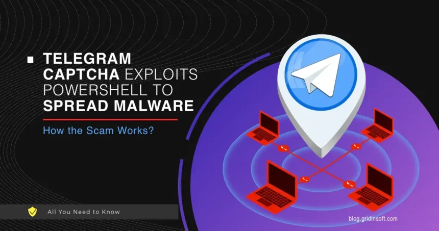 Telegram Captcha Exploits PowerShell to Spread Malware