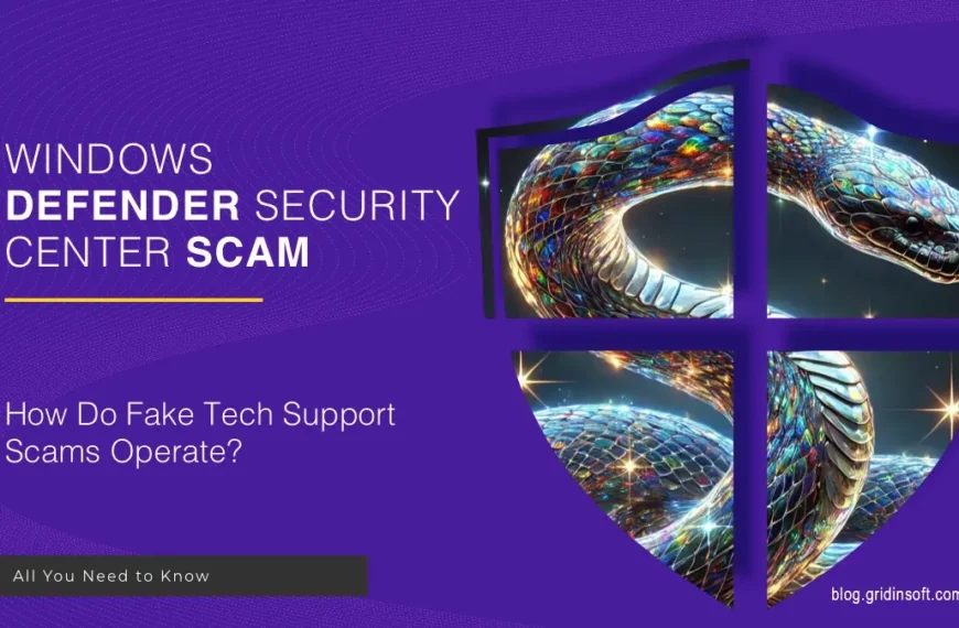 What is “Windows Defender Security Center” scam? Explained & How to Avoid