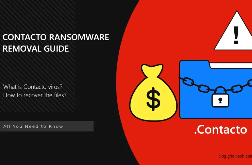 Contacto Ransomware Removal Guide & File Recovery Instruction