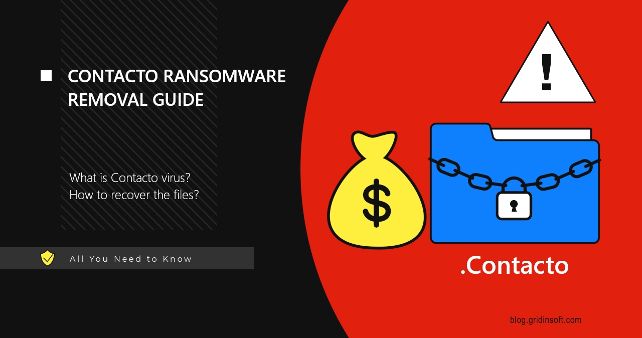 Contacto Ransomware Removal Guide & File Recovery Instruction