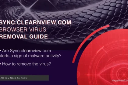 What are sync.clearnview.com alerts? How do I stop them?