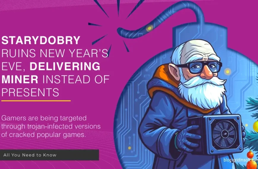 StaryDobry ruins New Year’s Eve, delivering miner instead of presents