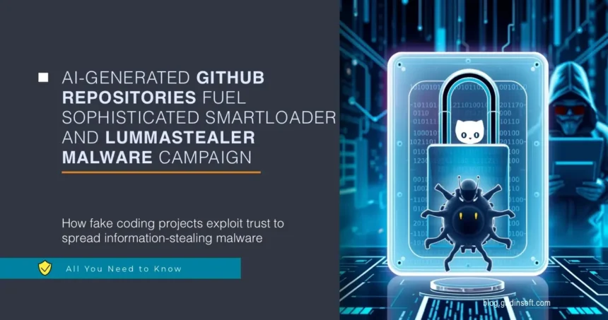 LummaStealer and SmartLoader Use AI-Powered GitHub Repos